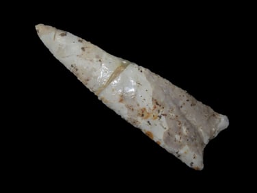 4.1/2" Dalton Adams Co IL Found by Floyd Lish Broken/Glued.