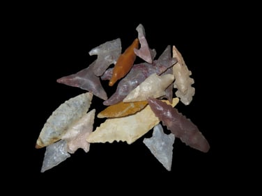 Saharan Neolithic Sahara Desert 4000-6000 Years BP 15 Arrowheads