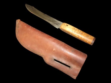 Early Handmade Knife, 11 1/2" Long.