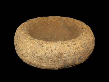 Stone Bowl, 9" Long, Central Kentucky.