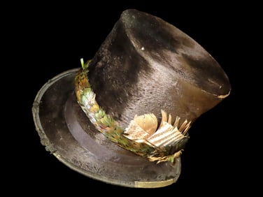 Antique Felt Hat, Dunlap & Co,