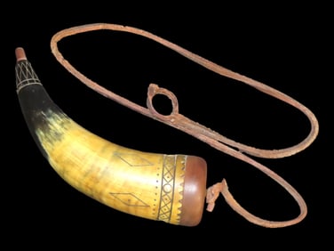 Antique Powder Horn