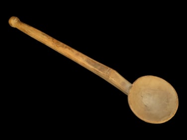 20" Wooden Spoon / Ladle Antique Primitive