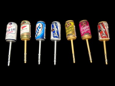 Beer Can Advertizing Fishing Corks