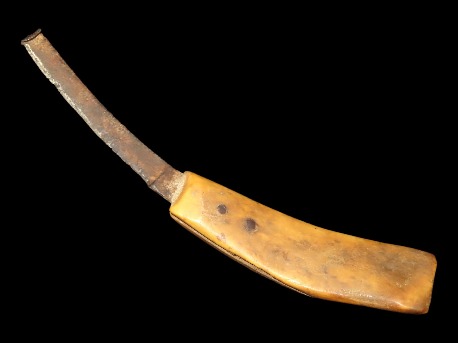 Antique Farrier's Bone Handled Horse Hoof Cleaning Knife: Antique Farrier's Bone Handled Horse Hoof Cleaning Knife