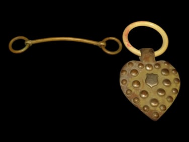 Antique Bit and Bridle Medallion