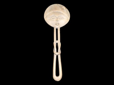 21 1/8" African Wooden Ashanti From Ghana