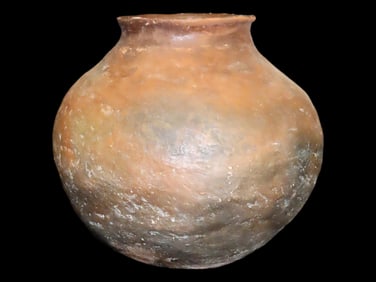 9" x 8 3/4" Restored Southwest Pot