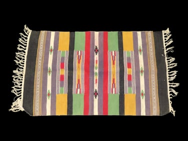 34" x 21" Native American Rug