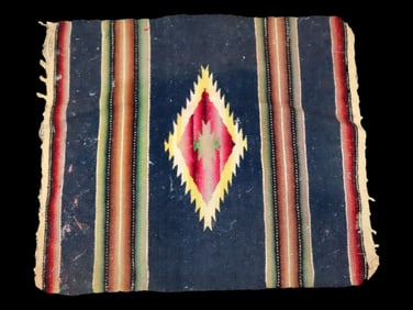 10 1/8" x 9" Native American Blanket