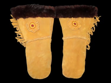 Set of Antique Eskimo Gloves