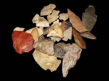 Group of Common Arrowheads