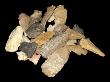 Group of Common Arrowheads