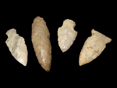 Lot of 4 Nicer Quality Common Points