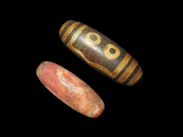 4 1/2" x 5 1/2" Peruvian Prayer Beads used as Rosary, 1700's