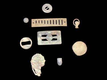 Group of Civil War Battlefield Metal Detector Finds-Tennessee