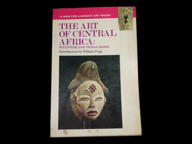 Book-"The Art of Central Africa: Sculpture and Tribal Masks"