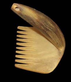 4" Hand Made Horn Comb