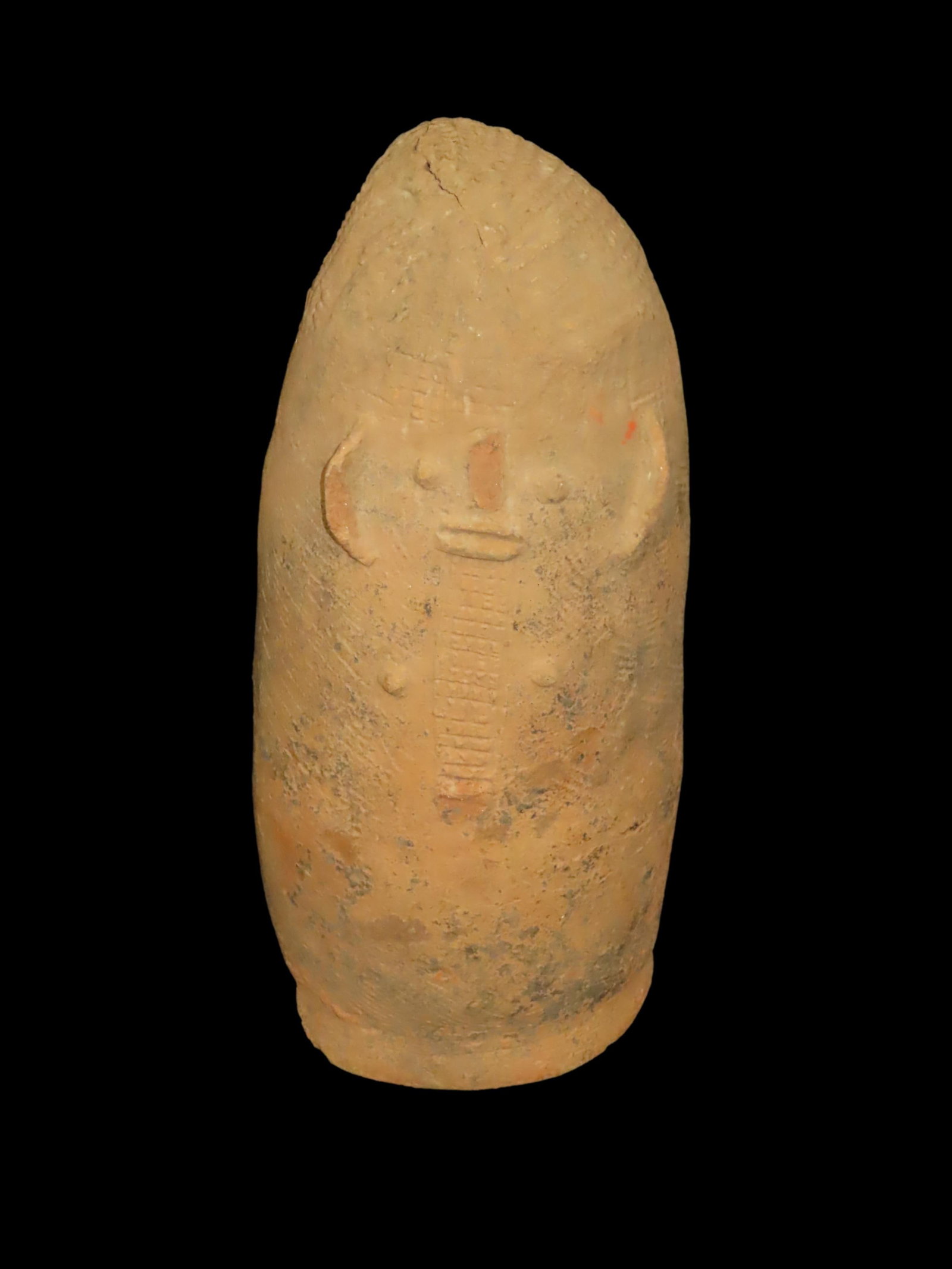 African Nok Culture Terracotta Figure: African Nok Culture Terracotta Figure