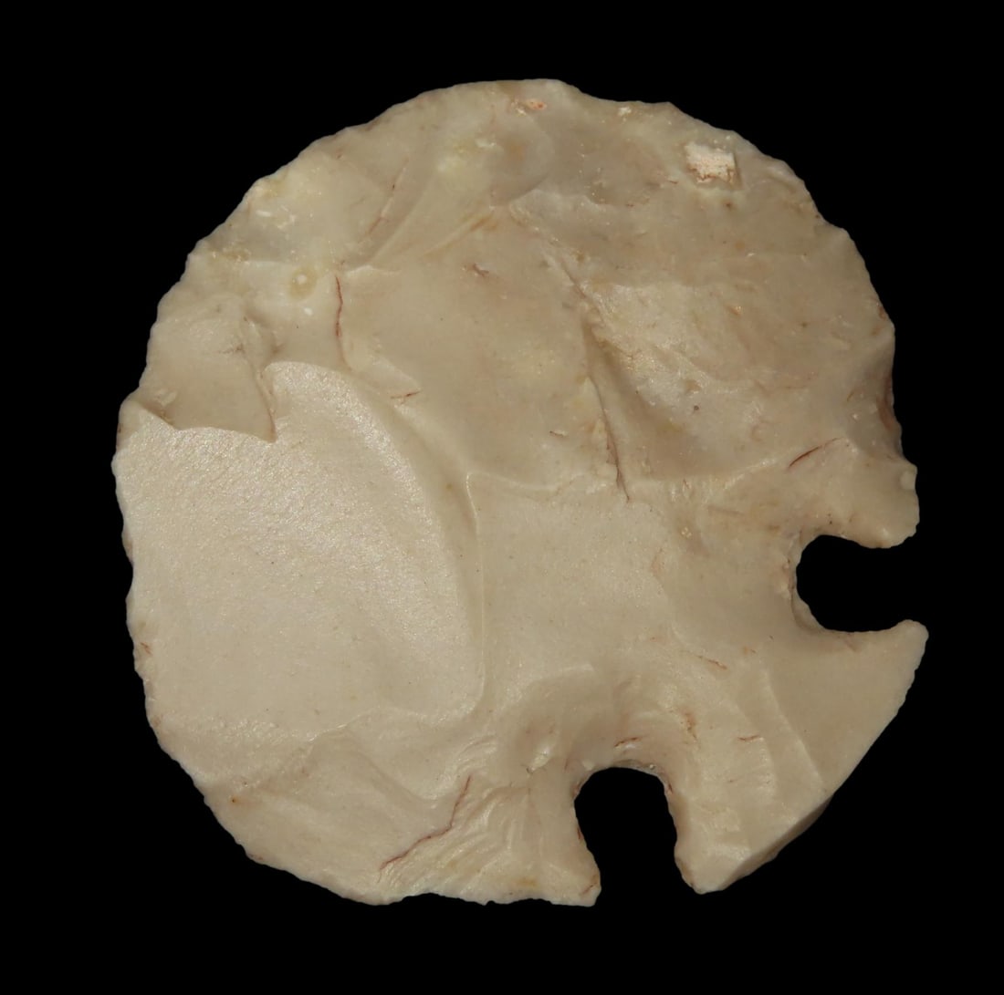 1 1/2" Tang Knife, Uvalde County Texas, Motley COA. Wonderful Example with great form, Indian (1 of 8)