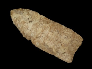 Incredible 4 1/4" Clovis, Jersey Co. Illinois, Motley COA. Nice Large First Stage Clovis, Two 1"