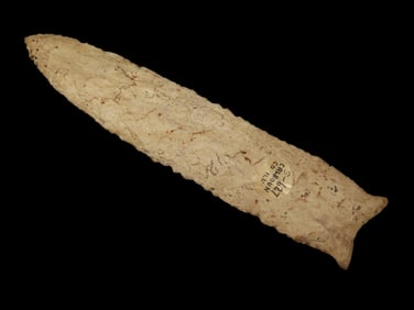 Phenomenal Dalton, 6 1/4" Long, Calhoun Co. Illinois, Motley COA. Ex B.W. Stephens 1st Collection