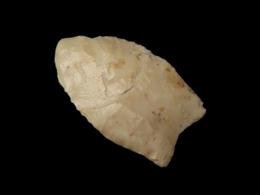 Miniature 1 5/16" Fluted Paleo Clovis, Dickey COA, Meade Co. Kentucky, This is the Smallest Intact
