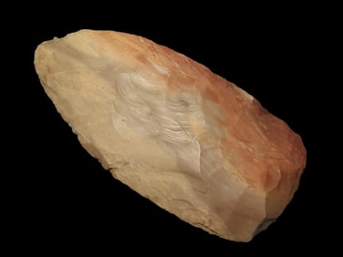 Colorful 3 1/2" Early Stanfield Knife, Dunklin Co. Missouri. Amazing Color, Nice Early Flaking.