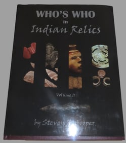 First Edition Who's Who in Indian Relics #11, LIKE NEW, Hardback, 600 PAGES, Many Present Day