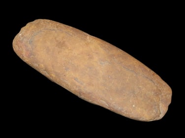 5 1/2" Claystone Gorget / Tablet, Bowie County Texas. Nice Large Example, Well Shaped and Polished