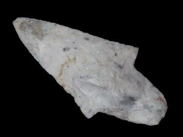 3" Waubesa, Saline County Missouri. Nice Classic Example. Indian Arrowhead, Artifact, Spear.