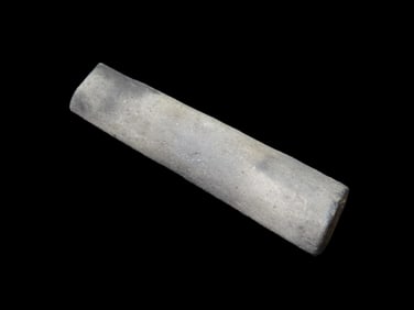 2 3/8" Clay / Pottery Bead, Cass County Texas. Nice Well Made Example, Very Well Shaped and Nicely