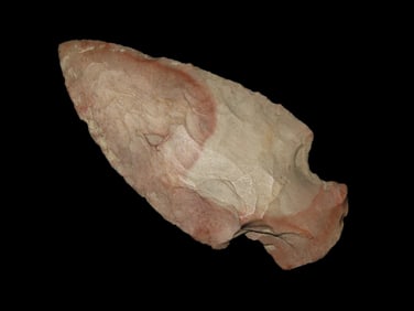 2 5/8" Colorful Ohio Hopewell, Darke County OH. Indian Arrowhead, Artifact
