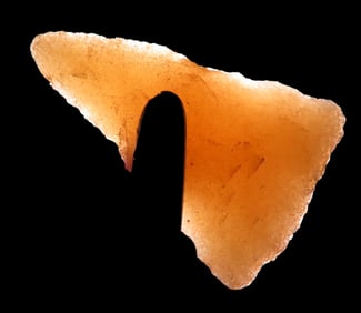 1 1/8" Hixton Madison Triangle, Northern Illinois, Very Nice Example out of a Great Material