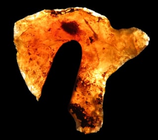Amazing Knife River Flint Oxbow, Grant County North Dakota, Highly Translucent, well made example