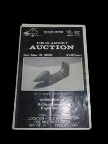 1990 Arthur Soergel (Illinois) Indian Artifact Collection Auction Catalog, Old Barn/Painter Creek