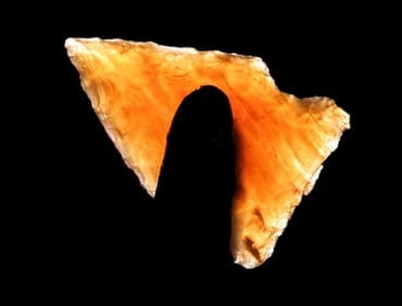 Amazing Knife River Flint Lookingbill, Morton County North Dakota, Highly Translucent, well made