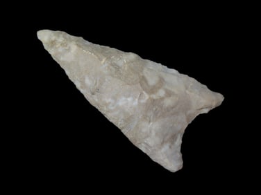 2" Meserve / Dalton / Plainview found in Oklahoma, Nice Well made example with Great Color