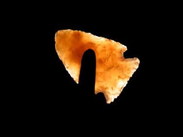 Amazing Knife River Flint Samantha Bird Point, Morton County North Dakota, Highly Translucent, well