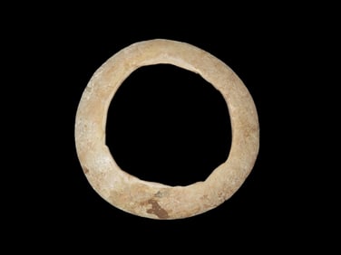 Colima Shell Bracelet, Colima Mexico, 2 7/8 inches. 100 BC-250AD. Ex Dr Harner collection, Arkansas