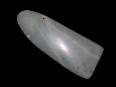Costa Rican Pendant, Nicoya CR. Well polished, 3 7/8" long. Ex private CA collection.