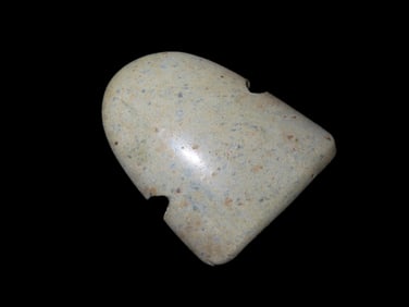 Costa Rican Pendant/Salvaged axe god, Nicoya Costa Rica. Highly polished. Ex private CA collection