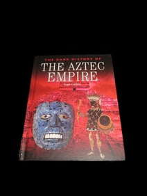 THE DARK HISTORY OF THE AZTEC EMPIRE, HARDBACK, 64 PAGES, 47 FULL COLOR PHOTOS & LOTS OF