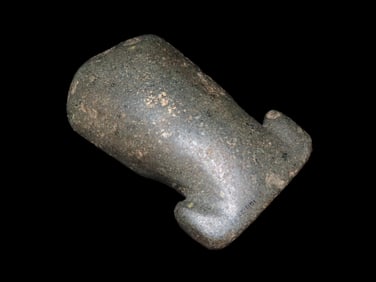 Rare Pre-Columbian Valdivian Axe, Ecuador, Motley COA, Great Classic Example, Well Shaped with Great
