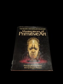 MASTERPIECES OF PRIMITIVE ART, NELSON ROCKEFELLER COLLECTION, HARDBACK, 264 PAGES, LOTS OF GREAT