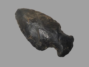 Nice Large Hopewell, Delaware County Ohio, Indian Arrowhead, Artifact, Knife