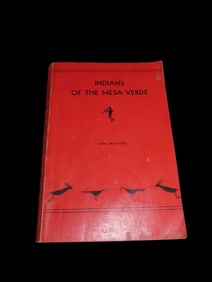 INDIANS OF THE MESA VERDE, 1961, GREAT BOOK ON THE ANASAZI & HOHOKAM CULTURES, 188 PAGES FULL OF