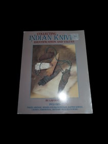 COLLECTING INDIAN KNIVES, IDENTIFICATION & VALUES, 152 PAGES FULL OF ARROWHEADS & BLADES, PALEO TO