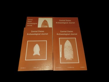 COMPLETE SET OF 1994 CENTRAL STATES ARCHAEOLOGICAL JOURNALS