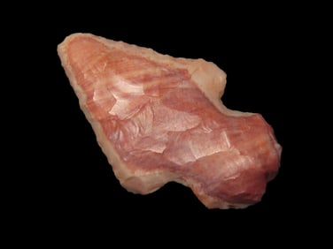 Colorful Colorado Agate Arrowhead, Lincoln County Co, Indian Artifact, Spear